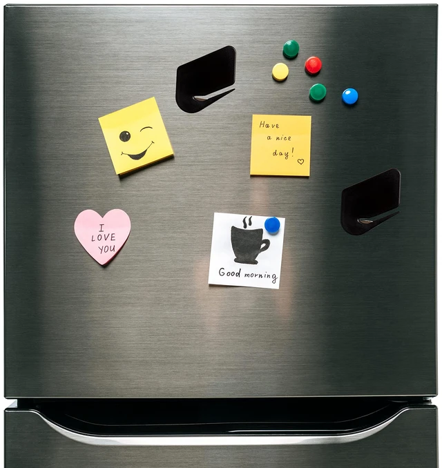 Alt view image 4 of 6 - Magnetic Letter Openers Envelope,3 Pack,Black,Envelope Opener Slitter