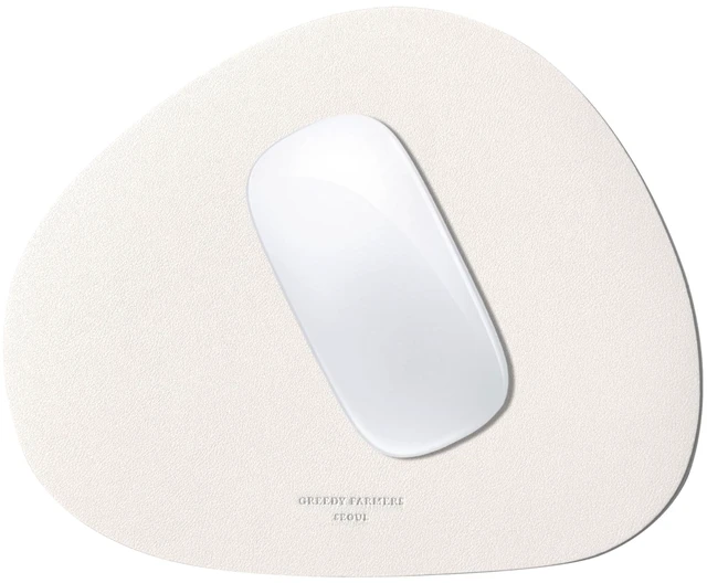 Main image of GREEDY FARMERS Mouse pad, Non-Slip Washable Waterproof Computer Mouse pad (Vanilla Cream)