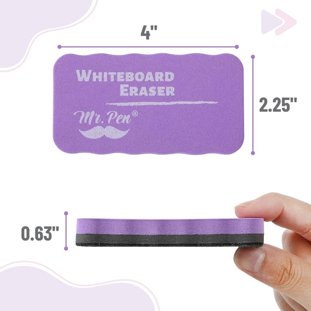 Alt view image 4 of 7 - Mr. Pen- Magnetic Dry Erase Erasers, 4"x2.25", 8 Pack