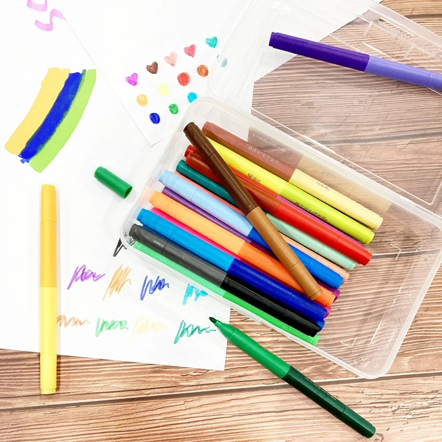 Alt view image 4 of 5 - Ykimok Large Capacity Clear Pencil Case, Plastic Pencil Boxes Stackable Design, Supply Boxes for Kids Boys School Classroom,1 Pack