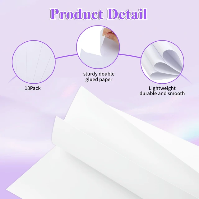 Alt view image 2 of 7 - Joyberg 18Pack Poster Board, 11in x 14in White Poster Boards, Posterboard, Poster Board Paper for Crafts, DIY, Drawing