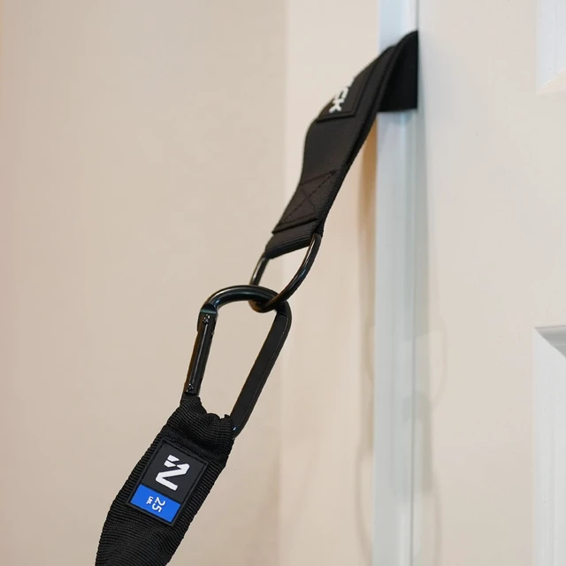 Alt view image 3 of 7 - Iron Neck Door Anchor Strap for Resistance Bands - Clip Door