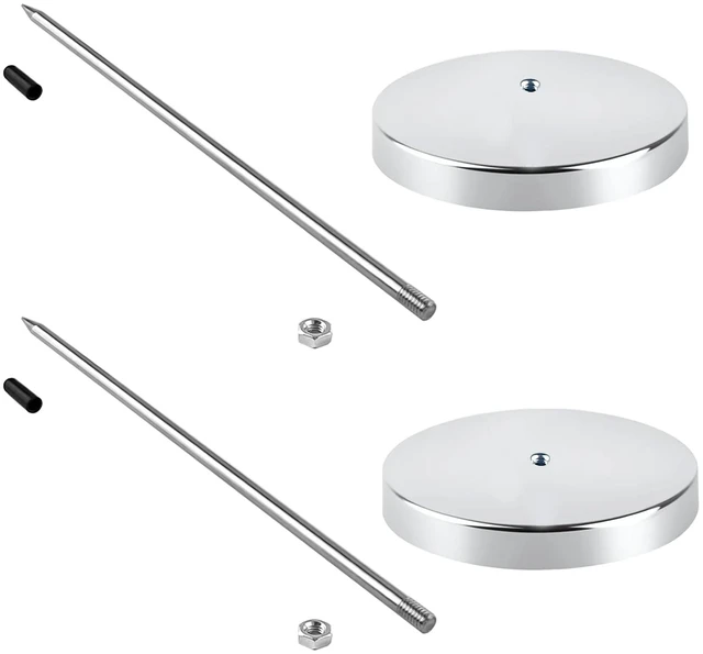 Alt view image 3 of 7 - 2 PCS Stainless Steel Receipt Holder Spike, 5.5" Bill Fork Check Spindle
