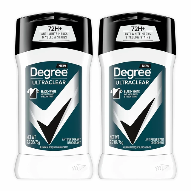 Main image of Degree Men UltraClear Antiperspirant Deodorant, 2 Count, 2.7 oz