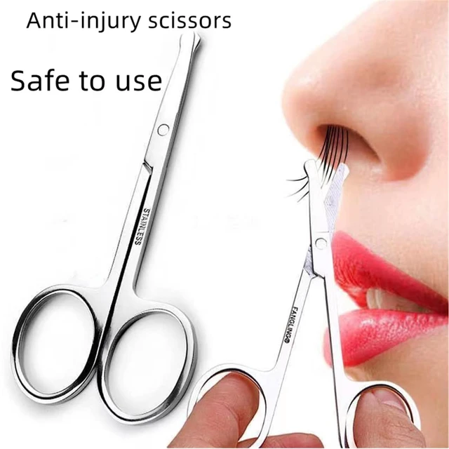 Alt view image 2 of 6 - 3-Pack Small Beauty Scissors for Men & Women, Facial Hair Grooming