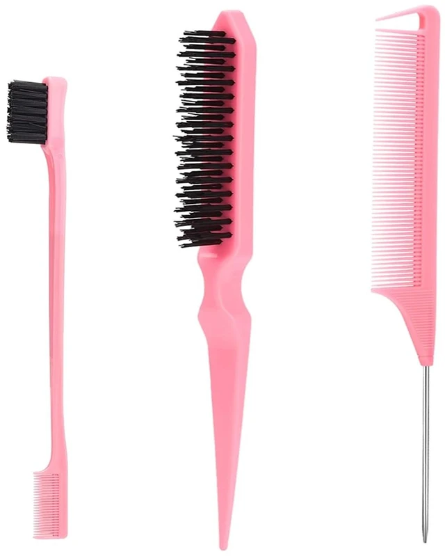 Main image of SWEET VIEW 3Pcs Slick Back Hair Brush