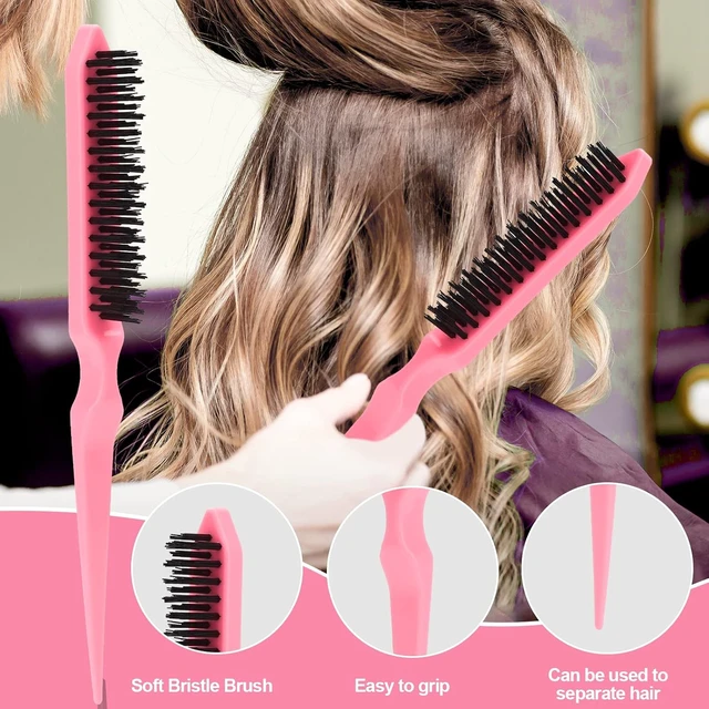 Alt view image 6 of 6 - SWEET VIEW 3Pcs Slick Back Hair Brush