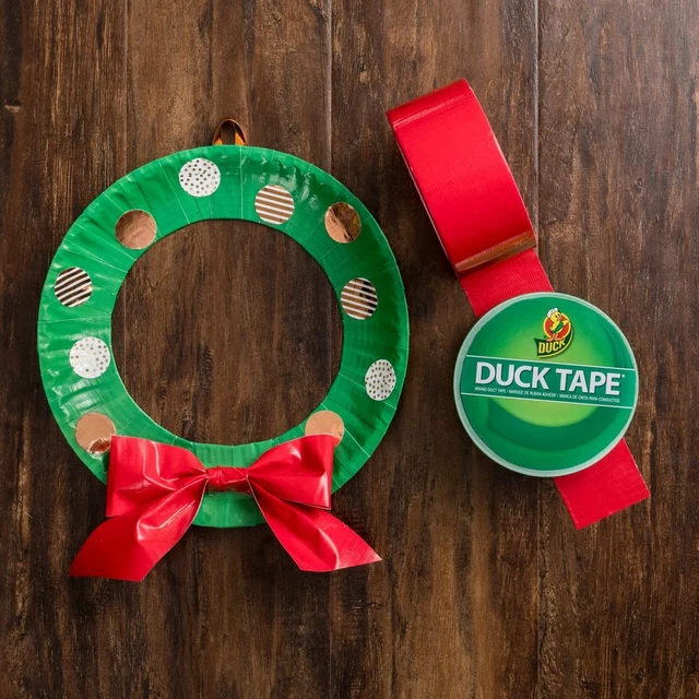 Alt view image 5 of 6 - Duck 1265018 Color Duct Tape Neon Lime Green, 1.88 Inches x 15 Yards, Single Ro