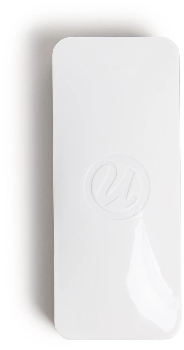 Main image of U Brands Magnetic Dry Erase Board Felt Eraser, 2"x5"x1", White, Lightweight Modern Design