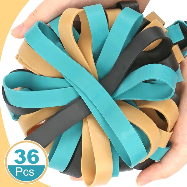 Alt view image 6 of 6 - 36Pcs Large Rubber Bands Heavy Duty, Size#107, Thick