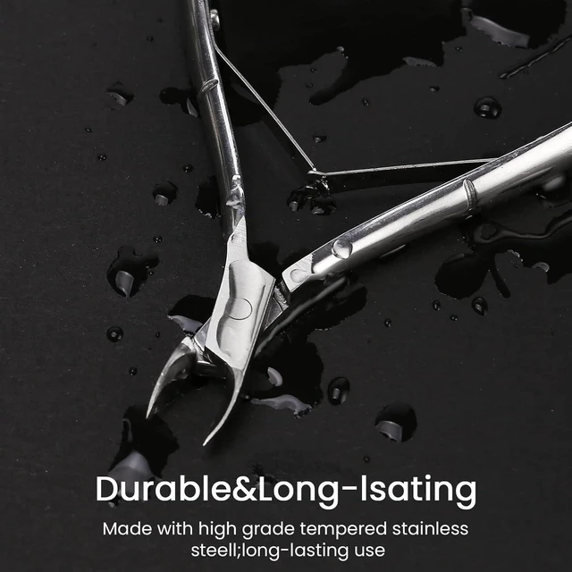 Alt view image 7 of 7 - Professional Cuticle Trimmer Cuticle Nippers,Pedicure Nail Care Tool