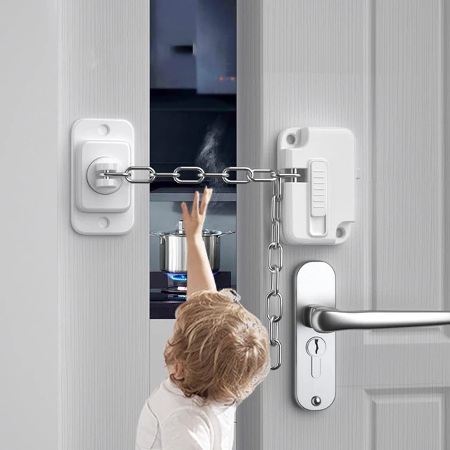 Main image of Door Locks for Kids Safety 2 Pack, Child Proof Door Lock