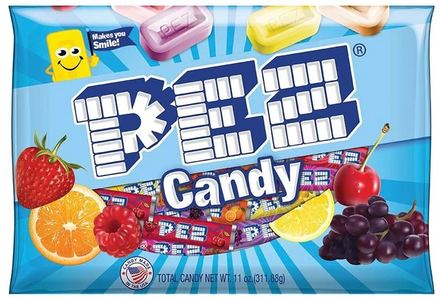 Main image of PEZ Candy Refill Rolls, 11 oz Variety Bag (approx 35 Full Rolls in each bag)