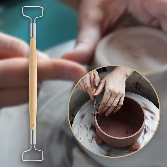Alt view image 6 of 7 - suiwotin Clay Carving Tools, Pottery Sculpting Tool for Modeling