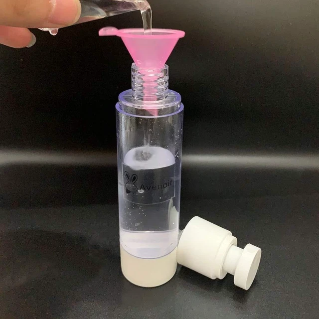 Alt view image 6 of 7 - Avenoir Refillable Funnels for Lotion & Shampoo, 3 Colors