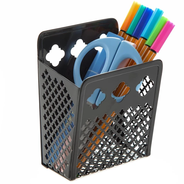 Main image of Magnetic Pen Holder, Mesh Metal Strong Magnet Dry Erase Marker Holder