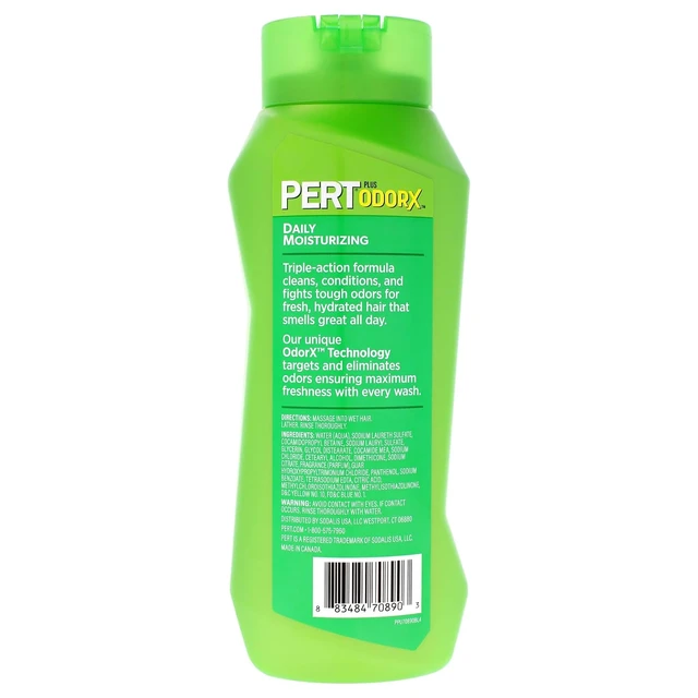 Alt view image 2 of 2 - PERT 2 in 1 Complete Clean Shampoo and Conditioner - Mens Shampoo for Daily Use - Hair Conditioner for Men - Removes Dirt, Oil, and Build Up - 25.4 oz