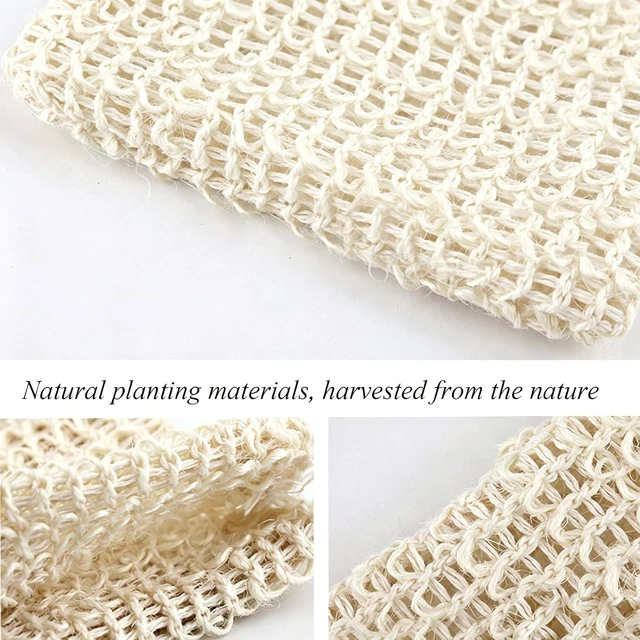 Alt view image 4 of 7 - Soap Bag,5 Packs Bar Saver Pouch,Sisal Soap Saver Bag