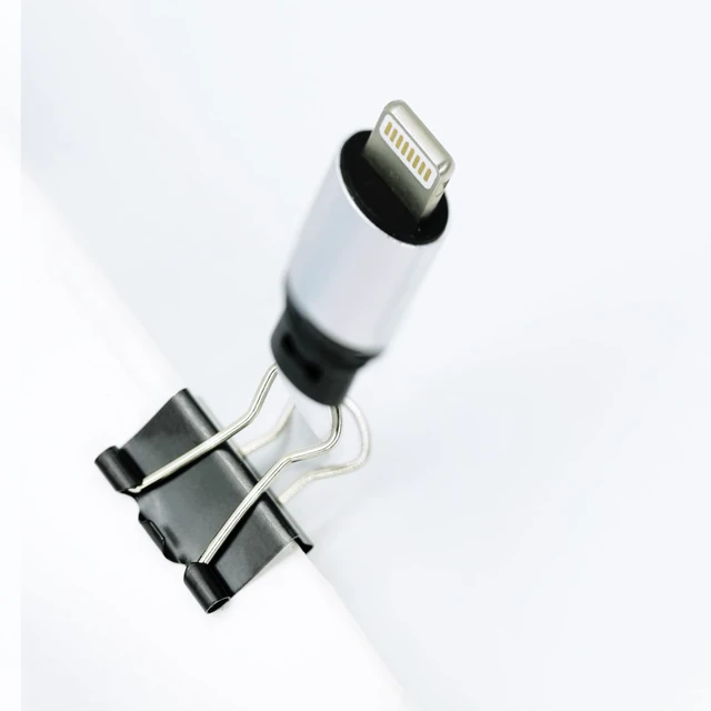 Alt view image 4 of 7 - Ykimok 40Pcs Mini Binder Clips, 5/8 inch(15mm), Paper Clamps Micro Size for Office Supplies, Black