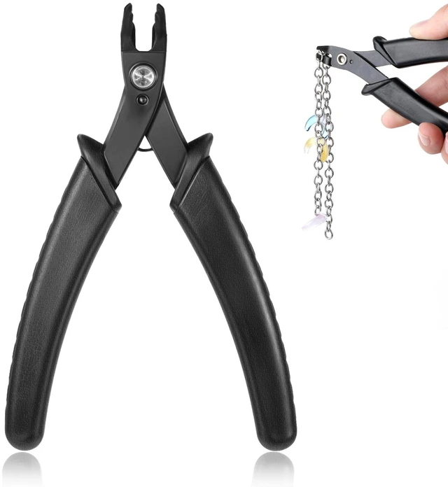 Main image of 1 Pcs Crimping Tool, Crimp Pliers, 5 Inch, for Jewelry Making