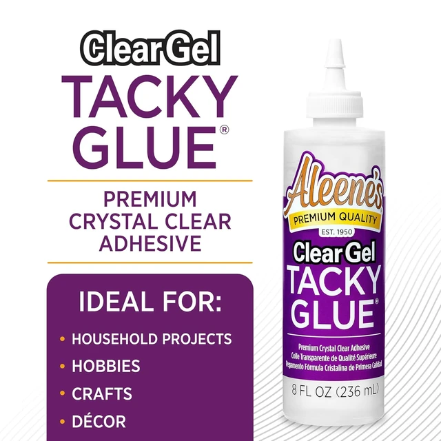 Alt view image 2 of 6 - Aleene's Clear Gel Tacky Glue, Dries Clear, 8 fl oz