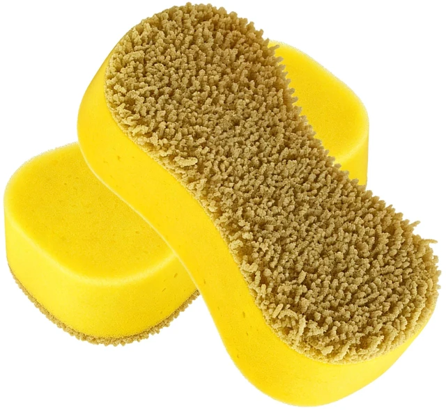 Main image of 2Pack Large Car Wash Sponge - Car Cleaning Sponges for Car Cleaning, Kitchen, Bathroom and Household Cleaning