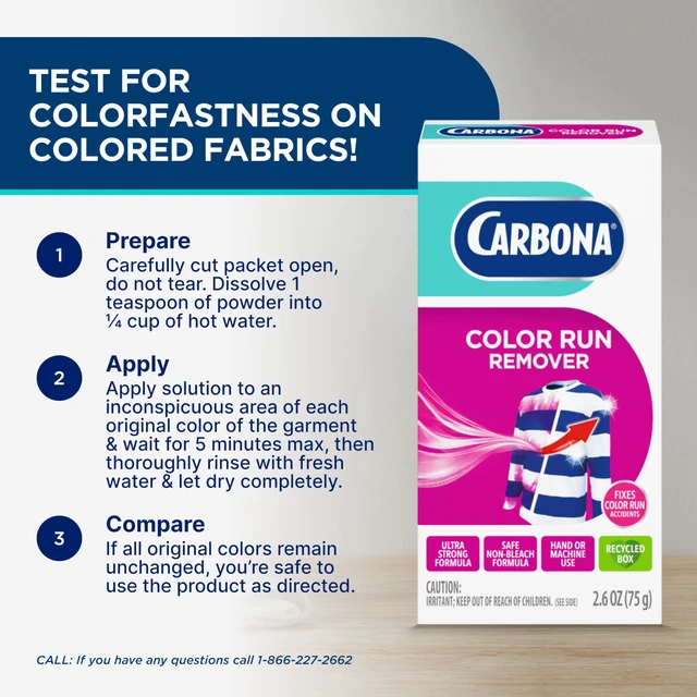 Alt view image 4 of 7 - Carbona Color Run Remover, Laundry Dye Transfer Remover, 2.6 Oz