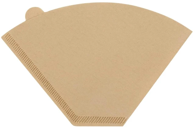 Main image of 200 Count Coffee Filters #4, Cone Coffee Filter 8-12 Cup, Natural