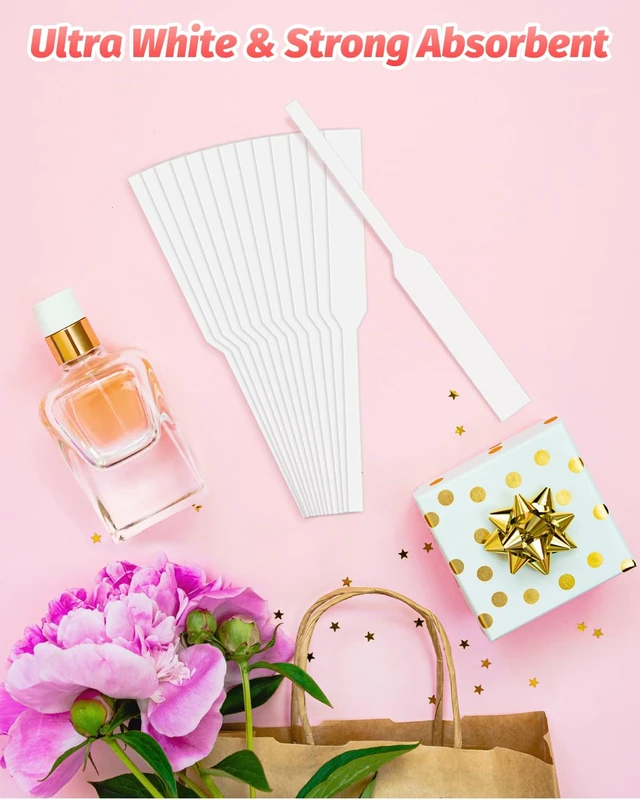 Alt view image 7 of 7 - 250 Pack Perfume Tester Strips, White Fragrance Blotters for Scent Testing