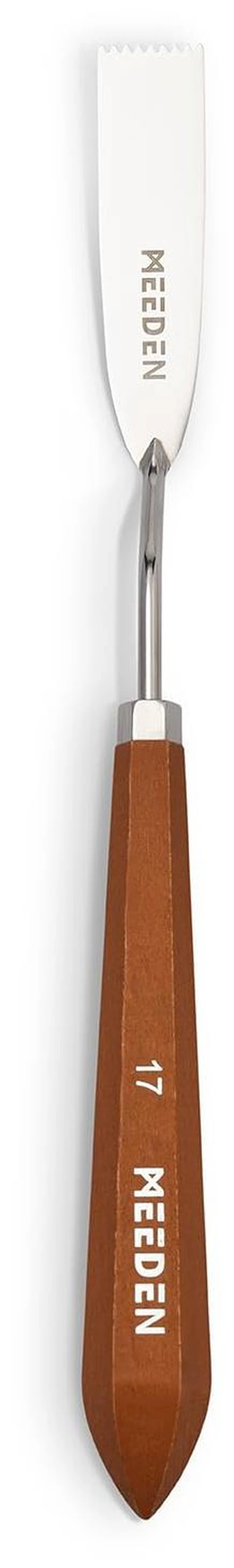Main image of MEEDEN Artist Mixing Scraper Knife: 9.37" Flexible Stainless Steel, #17
