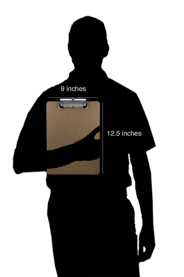 Alt view image 3 of 7 - Trade Quest Letter Clipboard Pen Holder Hardboard Pen Included (1-Pack)