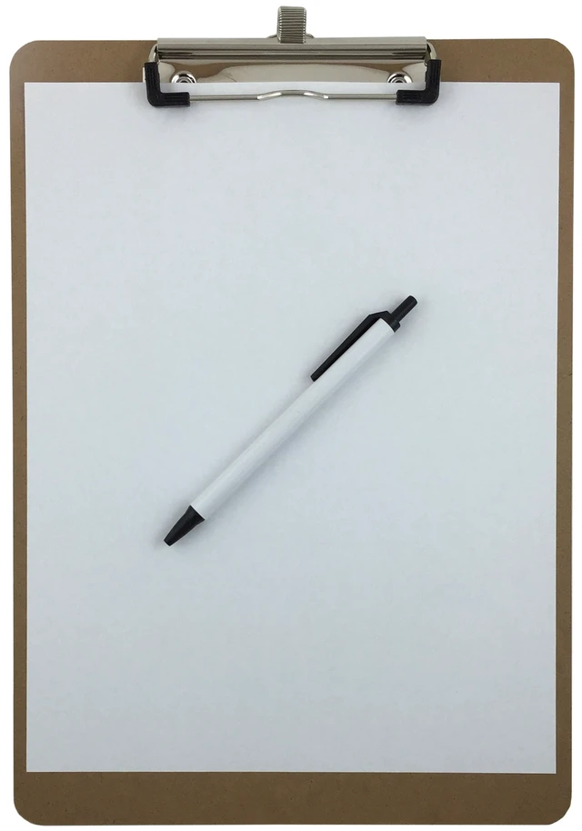 Alt view image 5 of 7 - Trade Quest Letter Clipboard Pen Holder Hardboard Pen Included (1-Pack)
