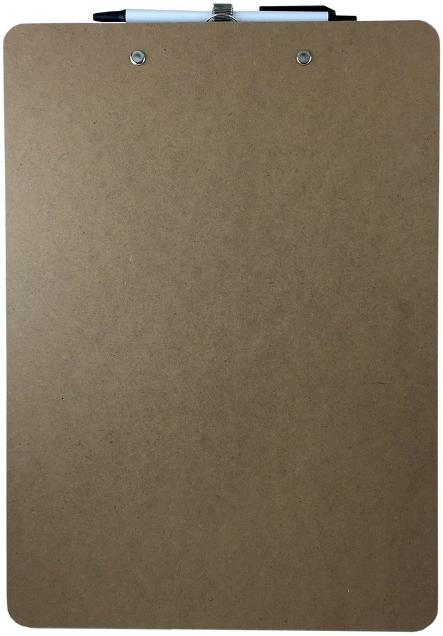 Alt view image 2 of 7 - Trade Quest Letter Clipboard Pen Holder Hardboard Pen Included (1-Pack)