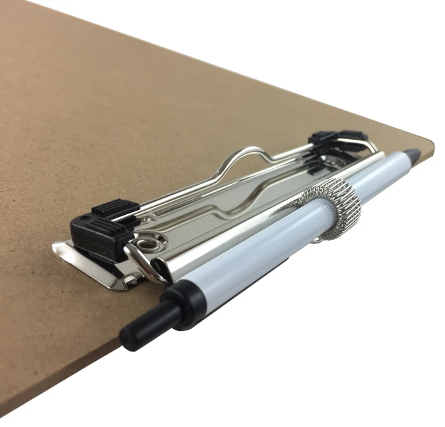 Alt view image 4 of 7 - Trade Quest Letter Clipboard Pen Holder Hardboard Pen Included (1-Pack)