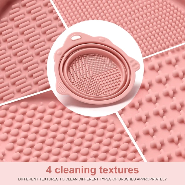 Alt view image 4 of 7 - Etercycle Foldable Silicone Makeup Brush Cleaner Bowl