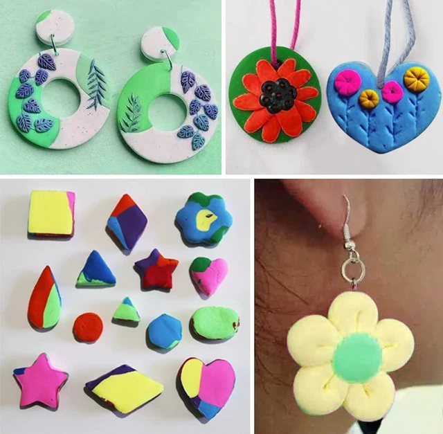 Alt view image 4 of 5 - 30Pcs Mini Cookie Cutters Set- Heart Star Flower Round Square Hexagon Oval Diamond - Small Stainless Steel Cookie Cutters - Polymer Clay Cutters Mini Fruit Cutter Small Biscuit Cutters