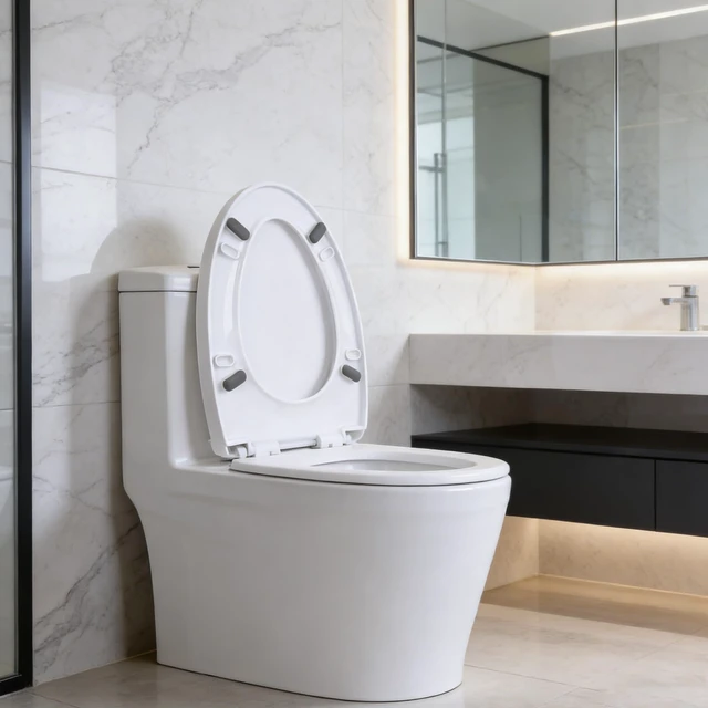Alt view image 7 of 7 - 12 Pcs Bidet Height-increasing Pads Toilet Seat Riser for Bidet Universal Self Adhesive Toilet Seats Buffer with 2 Heights Adjustment 2 Styles Toilets Seats Risers Spacers