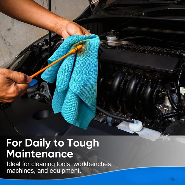 Alt view image 6 of 7 - Microfiber Cleaning Cloth, 20 Pack Reusable Microfiber Towels | Cars Lint Free Cleaning Shop Towel Rags for Home Kitchen Automotive Bar Mechanic Restaurant Garage, 11.5"x 11.5", Multicolor