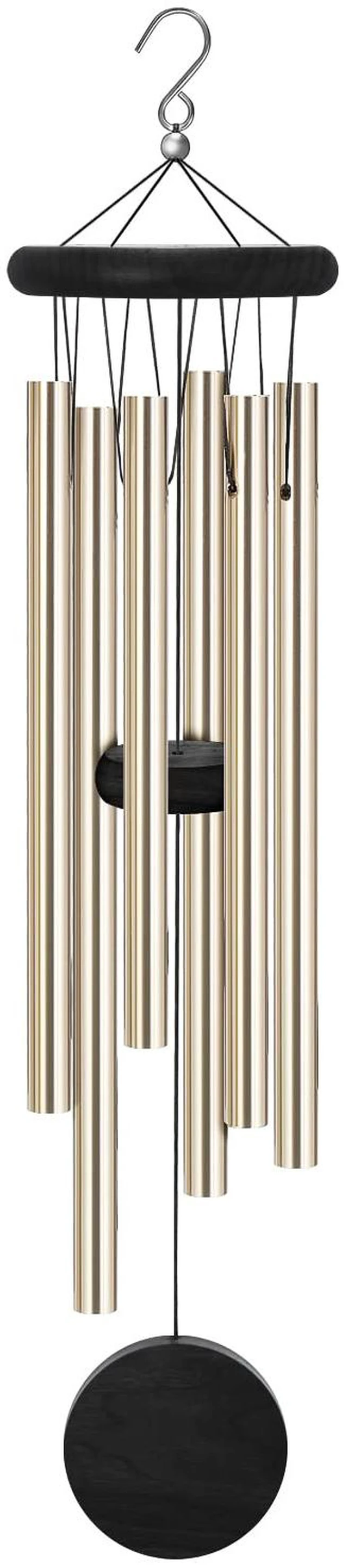 Main image of Memorial Wind Chimes Outdoor with 6 Aluminum Alloy Tubes and Hook, Wind Chimes for Home Decor Garden Patio Outdoor