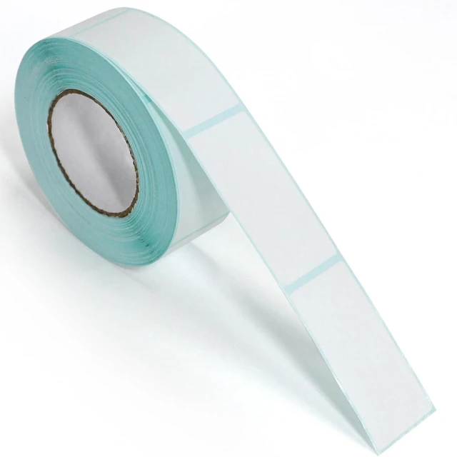 Main image of 350 Stickers 1x2 inch Dissolvable Food Labels for Containers | Suitable for storage, boxes, inventory and food prep; writes on glass, wood, metal and plastic, withstands -40 to 150 F.