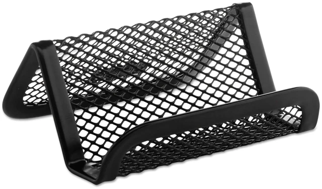 Main image of Mesh Business Card Holder, Black (22251)