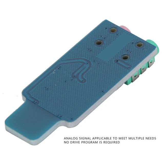 Alt view image 5 of 7 - YWBL-WH External USB Audio Card Driver USB Sound Card External Audio CM108 for Computer Laptop 2000,WINXP,