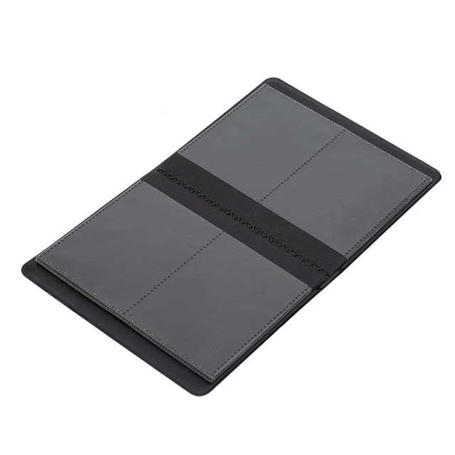 Alt view image 4 of 7 - Mini Photo Album Book, 64 Capacity PVC Blue | 15x11.5cm Compact Size, Double Sided Clear Pockets, Fits 2x3 Prints, Travel Wedding Gift