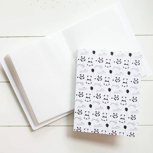 Main image of For Wedding or Party- Holds 120 Photobooth 2x6 Photo Strips - Slide In (2X6, PARTY PANDA, 1)