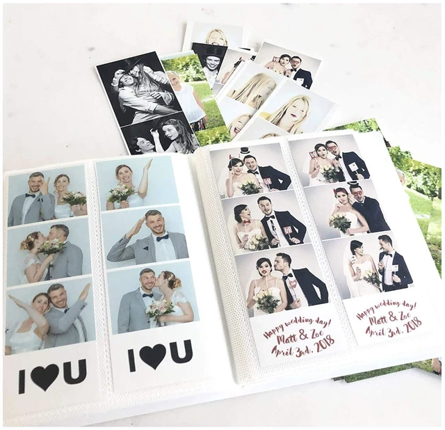 Alt view image 2 of 5 - For Wedding or Party- Holds 120 Photobooth 2x6 Photo Strips - Slide In (2X6, PARTY PANDA, 1)