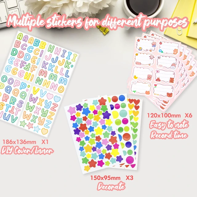 Alt view image 3 of 4 - Album Self Adhesive, 2x3 3x5 4x6 inch DIY Scrapbook with 25 Blank Pages, Gifts for Mom, Family Baby and Wedding (Mint)