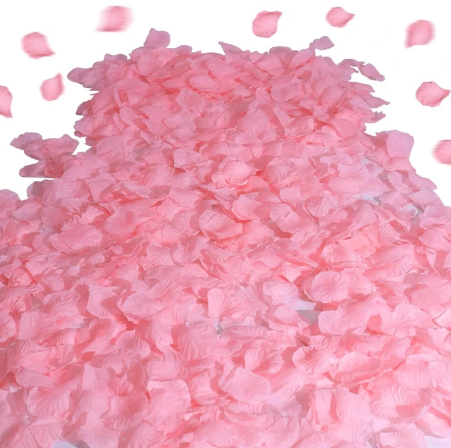 Main image of 1500PCS Pink Rose Petals Silk Rose Petals for Romantic Night for Her Set Wedding,Party,Proposal Anniversary Decorations