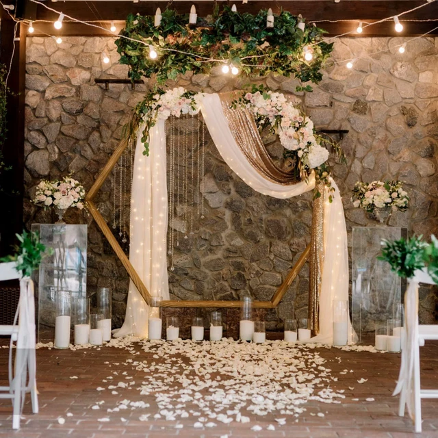 Alt view image 6 of 6 - 1000 Pcs Artificial Silk Rose Petals Decoration Wedding Party Color Ivory