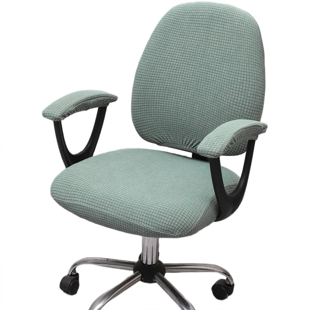 Main image of Office Chair Cover with Armrest Covers Universal Stretch Desk Chair Cover, Computer Chair Slipcovers