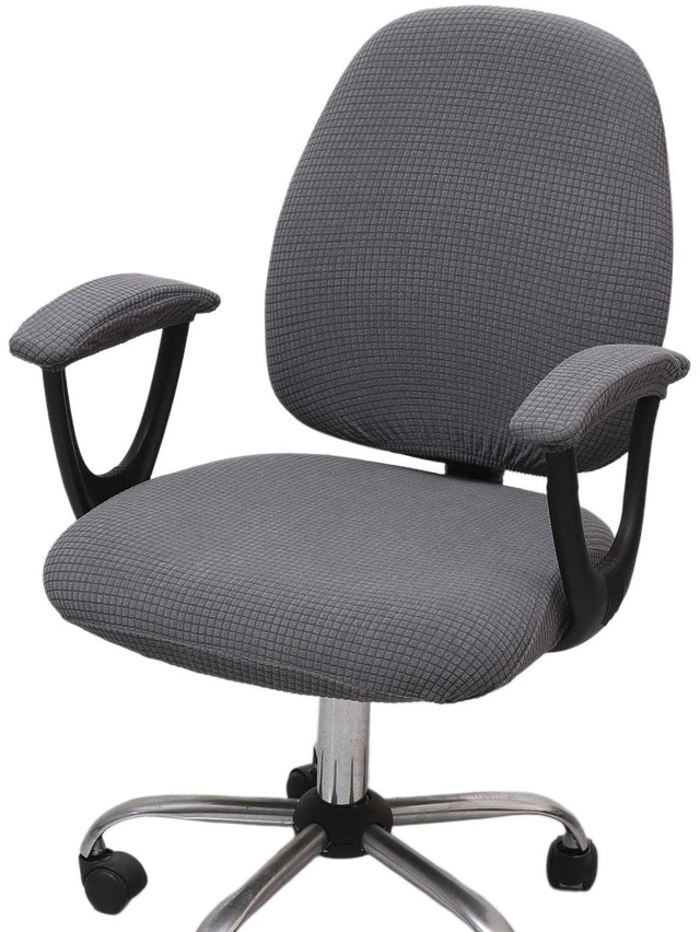 Main image of Office Chair Cover with Armrest Covers Universal Stretch Desk Chair Cover, Computer Chair Slipcovers
